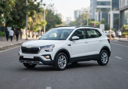 Skoda Kylaq Self Drive Car in Dehradun